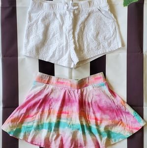 Girls Summer Bottoms Bundle Shirt & Shorts